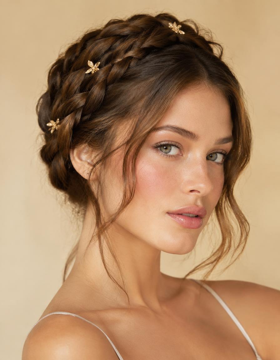 Braided Crown — Hair look by Élan studio